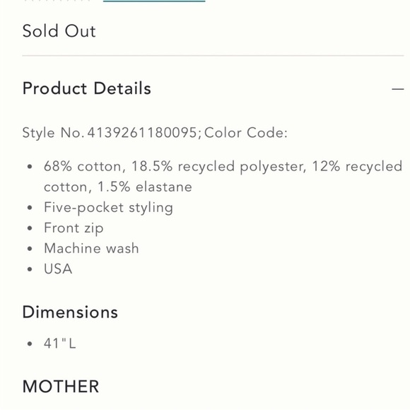 Mother The Flagpole Black Denim Midi Skirt - Picture 7 of 11